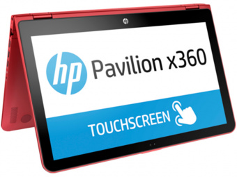 HP Pavilion x360 15-bk003ur Red